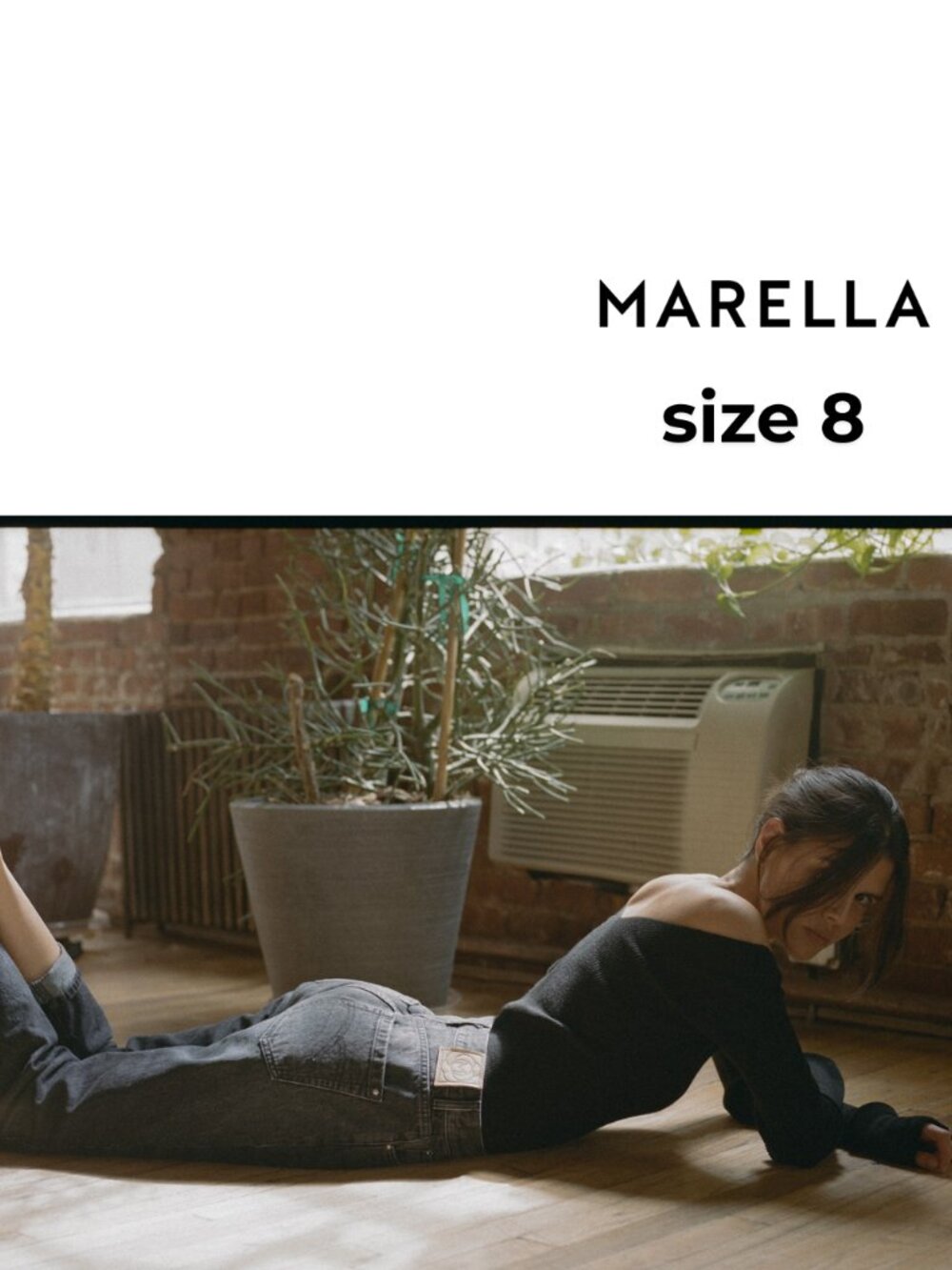 MARELLA Slim Black Skinny Jeans
